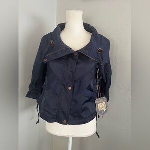 MILLARD FILLMORE Women's Navy Jacket SIZE XS